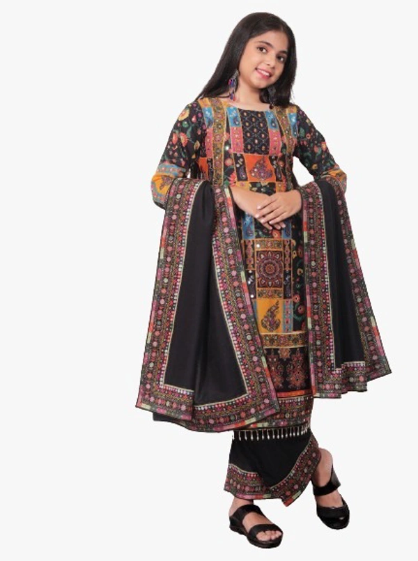 ARM Pakistani Suit  - Black, 30