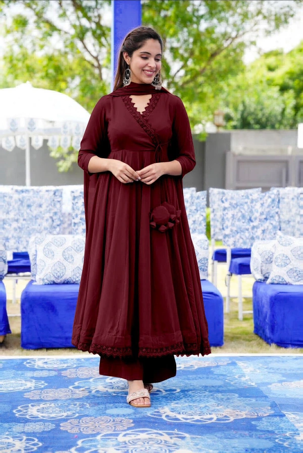 VRE Beautiful Floral Kurti Set  - M-38