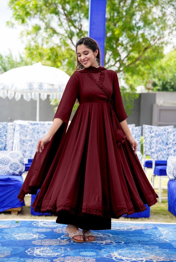 VRE Beautiful Floral Kurti Set  - M-38