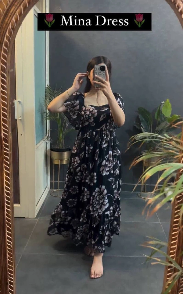 WDW 5187 Beautiful Maxi Dress  - M-38