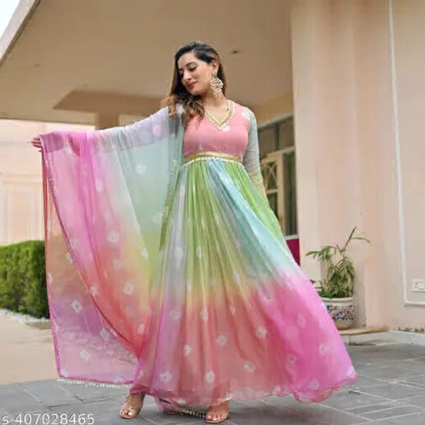 KDJ 5258 Beautiful Kurti Set  - L-40