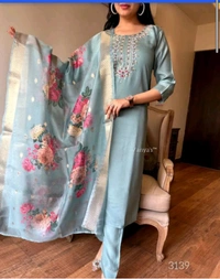 KDJ 5260 Party Wear Kurti Set  - L-40