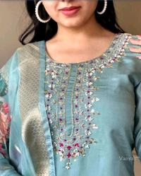 KDJ 5260 Party Wear Kurti Set  - L-40