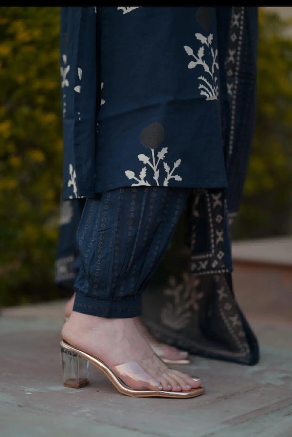 LKT 5284 Straight Kurti Plazo Pant And Dupatta  - M-38