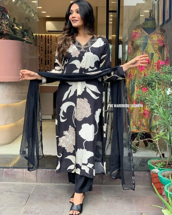 KDJ 5290 Beautiful Kurti Set  - L-40