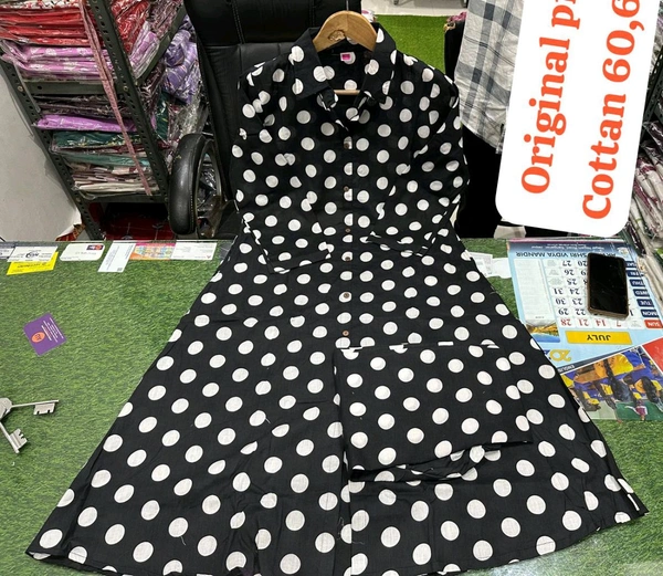 SF2 5321 Jaipuri Floral Cotton Dress - M-38