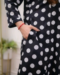SF2 5321 Jaipuri Floral Cotton Dress - XL-42