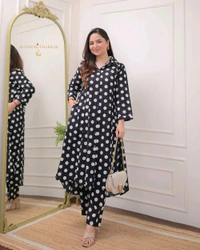 SF2 5321 Jaipuri Floral Cotton Dress - XL-42
