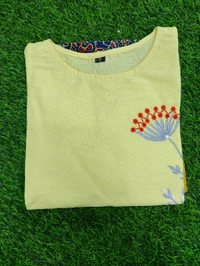 SF3 5330 *!! Beautiful Embroidery Cotton Meddy Gown*!! - L