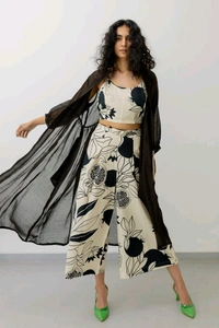 SF3 5050 New Launc Kurta pant sets with beautiful  Sarag set  Heavy Cotton Choli & plazo - M-38