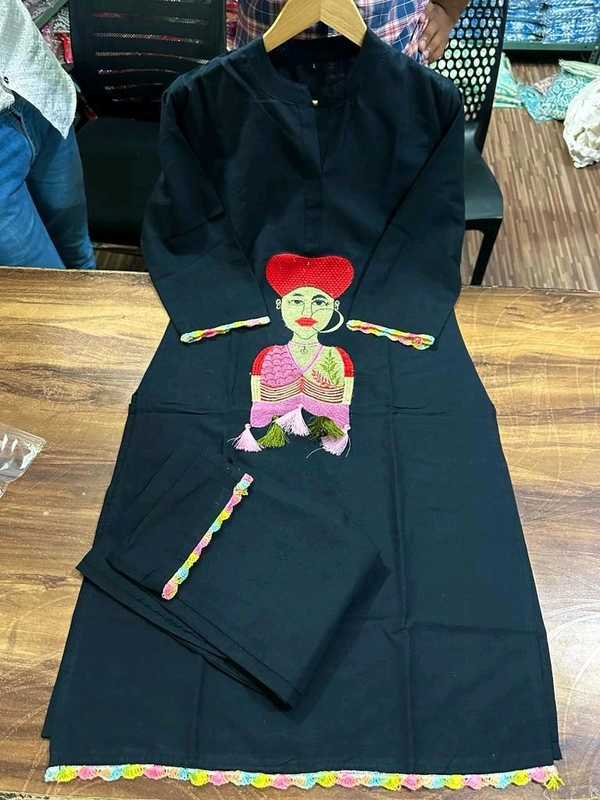 SF2 5057 *New amazing 🥰Stylish cord sets  stylish and classy*Full embroidery - 3XL-46