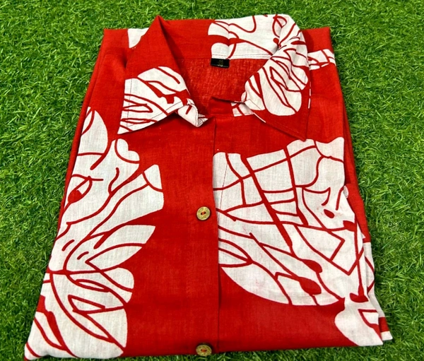 SF2 5059 *Premium cotton printed fir flair dress   - M-38