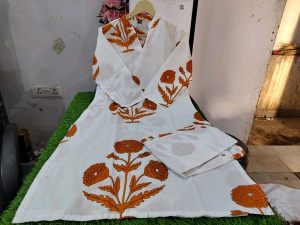 SF2 5364 🌹 *NEW  Beautiful *cotton co-ords sets, stylish beautiful  print  Side Pocket   - XL-42, Brown
