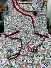 SF2 5368 *News Beautiful Reyon  printed Gown dress  - L-40