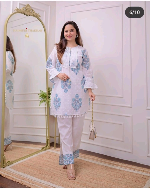 SF2 5372 Vary classy  collection Cotton  coord set comfort and trendy - M-38