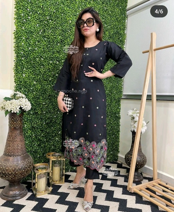 SF2 5078 *New Style Beautiful Two Peice Set Cotton with mobile pocket. - XL-42
