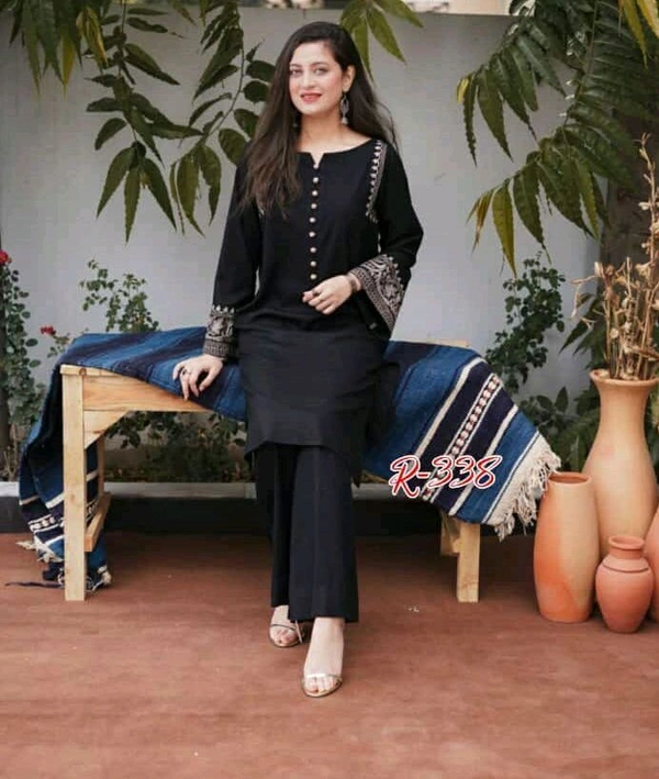 SF2 5429 Reyon aari work kurta Pant set. Get your hands on our beautiful   - M-38