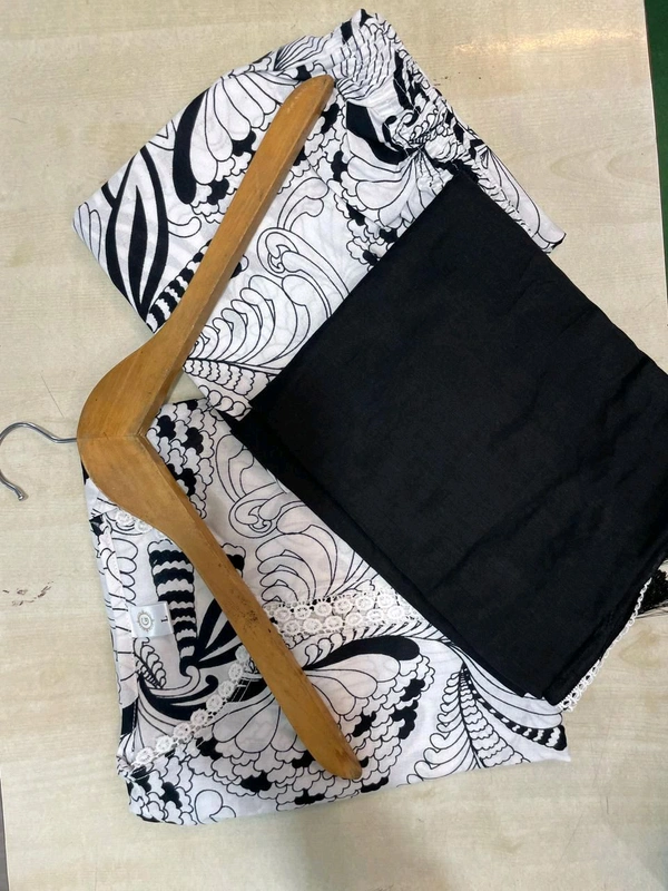 SF2  5456 (Kurti with pant Duptta )  prints Riyon Cotton Mix - 2XL-44