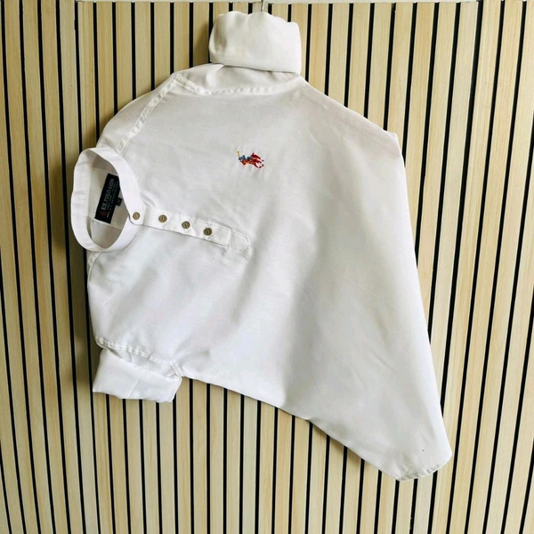 ZARA 5479 *Presenting New collection with the addition of this full sleeve pure cotton kurta - White, M-38