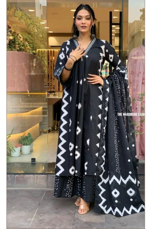 SF3  5493  New Cotton  anarkali kurta set. -Beautiful embroidery work - 3XL-46