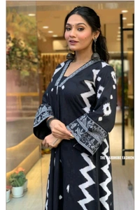 SF3  5493  New Cotton  anarkali kurta set. -Beautiful embroidery work - 3XL-46