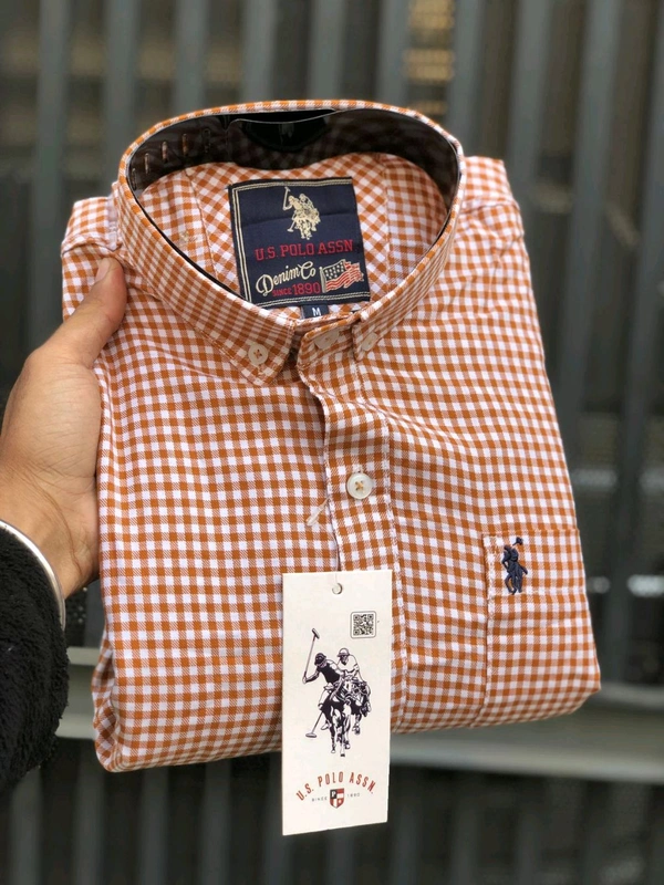 5504 *_TREND to be FASHION_**SHIRT* with COTTON stuf SMART Stitchin STANDARD - Orange, M-38