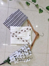 SF2  5521 REYON Fabric.A Line Kurta Set comfort and style  embroidery bordetside - L-40