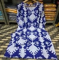 SF2  5543 NEW LONCH RAYON  Cotton Kurta Pant Set  Beautiful design - Blue, M-38