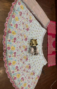 DSS 5583 *New Launching Real Mirror Lehenga, Exceptional Quality with Can-Can and Canvas Layers Heavy Real Mirror Embroidery Work