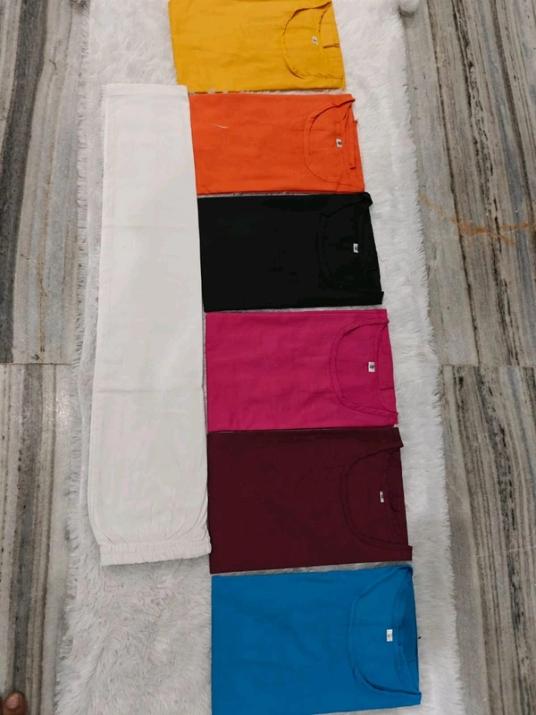 SF2  5589 New coord - set  Handloom cotton top  plazo with  1 Side Pocket  - Black, XL-42