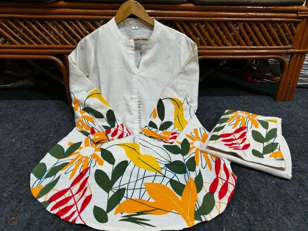 NEV 5595 Beautiful short coord set dress Design for Gorgeous  Beautiful cotton Both side pockets - M-38