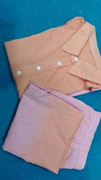 KDJ 5619 🌹💥 NEW DESIGN COTTON  CO-ORD SET - Blush Pink, L-40