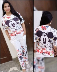 KD18  5623 Mickey 🐭 mouse 
Both side pocket imported stretchable High quality 
 - White, 38-