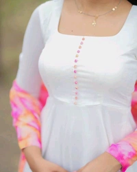 DSS 5633 Soft Georgette SLPASH ANARKALI Kurta Pant With Duptta 
 - L-40