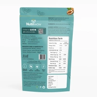 Nutriwow Premium Roasted & Salted Cashew & Almonds| Kaju and Badam | 400g (200g each) - 400g, Roasted & Salted