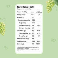 Nutriwow Premium Green Raisins 500g & Whole Cashews 200g | Kishmish & Kaju | - 700g