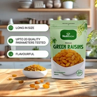 Nutriwow Premium Green Raisins | Kishmish | 1Kg (500g Pack of 2) - 1kg