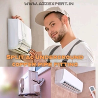 Split Ac Copper Pipe Fitting Price Per Feet - 1/2 1/4, Flush Orange