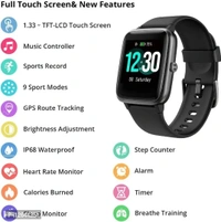 Smart Watch. - Black