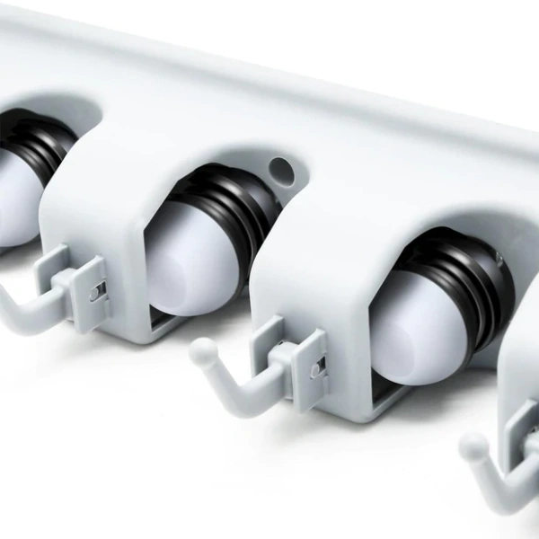 BKH199 5-Layer Multipurpose Wall Mounted Mop And Broom Holder