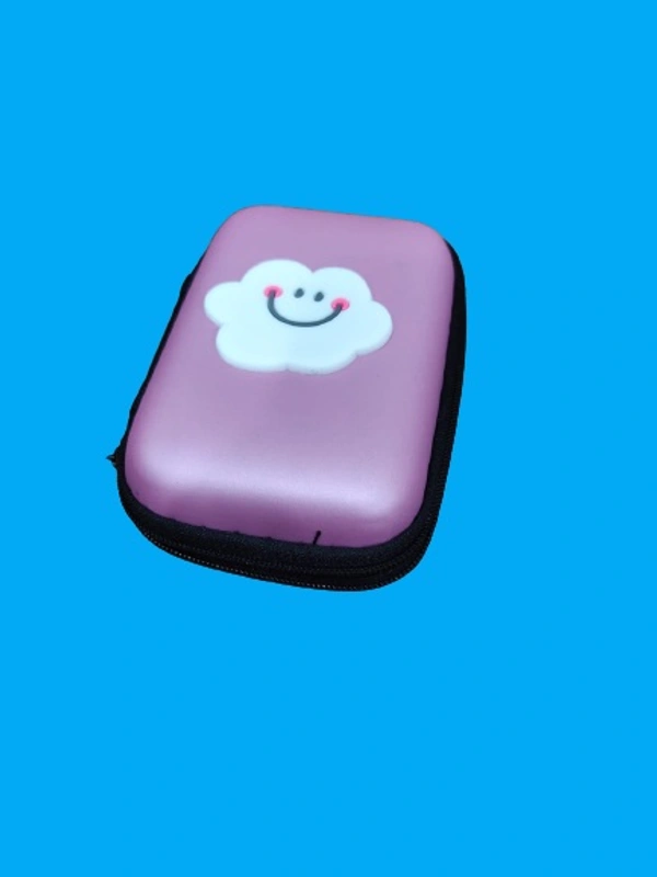 Cartoon Rectangle Headphone Case (Random Print)