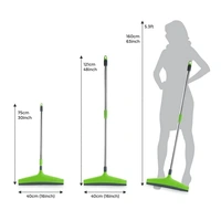 Ganesh Telescopic Bathroom Wiper 16 Inch (40 cm) with Steel Handle for Home and Office Floor Cleaning