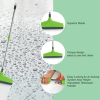 Ganesh Telescopic Bathroom Wiper 16 Inch (40 cm) with Steel Handle for Home and Office Floor Cleaning