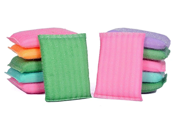 Scratch Proof Kitchen Utensil Scrubber Pad Scrubber Sponge