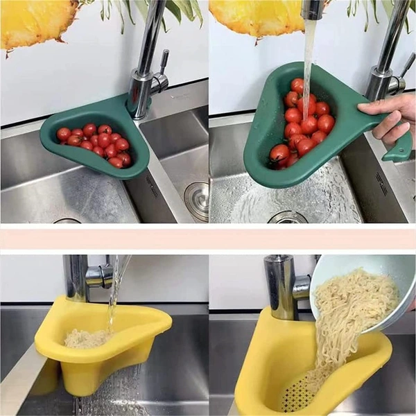 Swan Drain Basket for Kitchen Sink Triangle Sink Filter