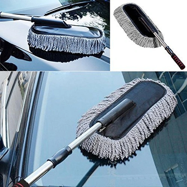 Telescopic Fabric Car Cleaning Brush Duster