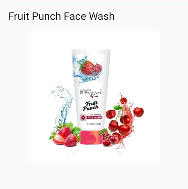 Galway Fruit Punch Face Wash + Fruitpunch Bodywash - Combo Offer