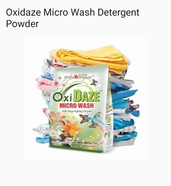 Galway Oxidize Micro Wash Detergent Powder - 500 Gm