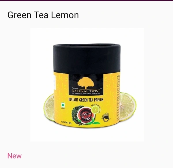 Galway Green Tea Lemon - 180g