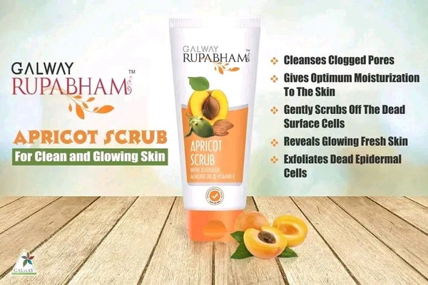 Galway Apricot Scrap Facewash - 100g